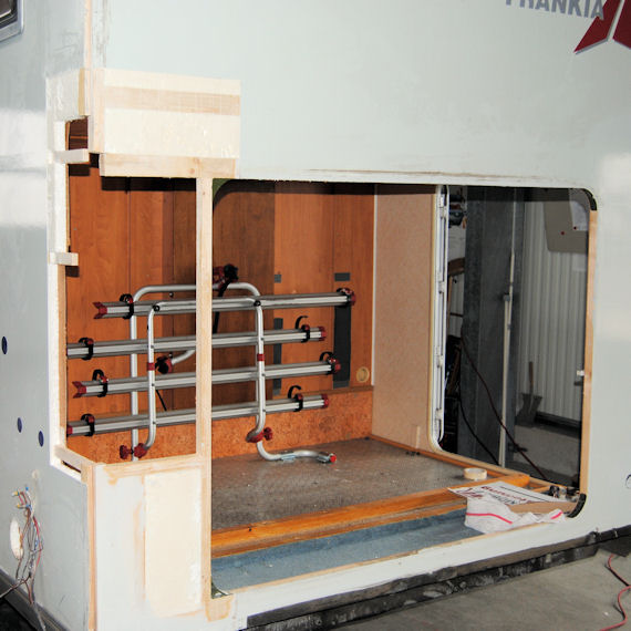 Wohnmobil Unfall - Reparatur