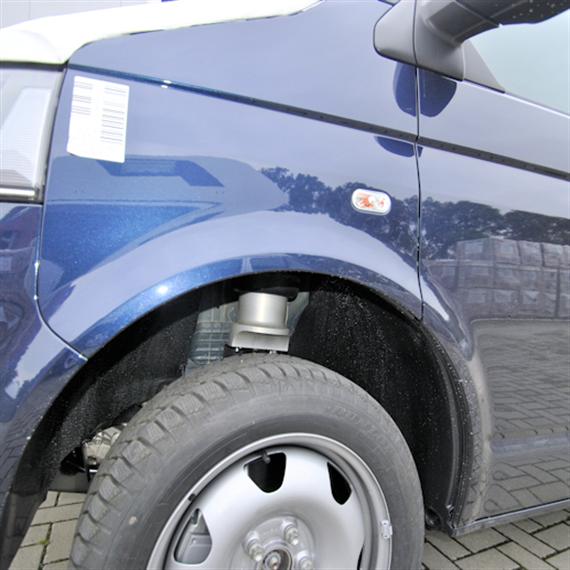 Volkswagen VW T5 4Motion mit einer 4 Kanal - Vollluftfeder umgerüstet