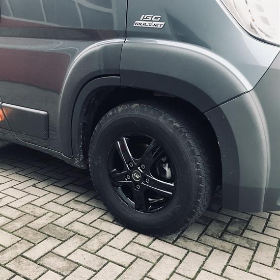 Alufelgen von Borbet in 16 Zoll und schwarz