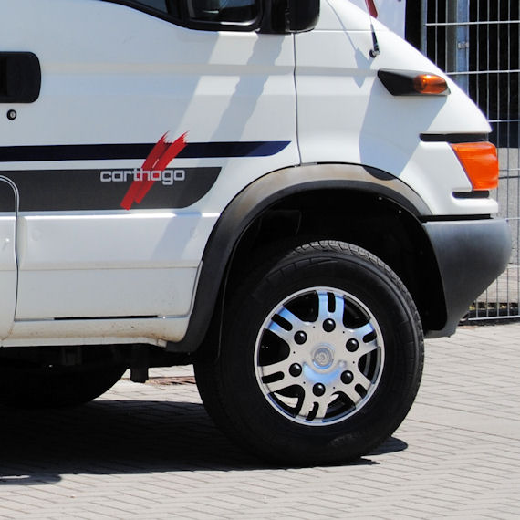 Alufelgen für Iveco Daily oder Fiat Ducato