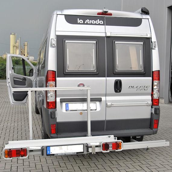 170kg Motorradbühne für Kastenwagen mit Mehrwert