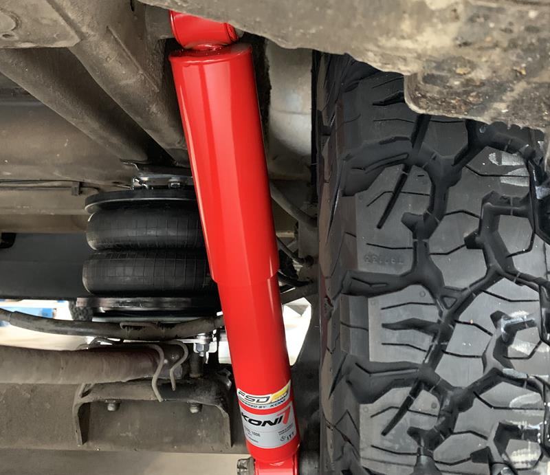 FSD Stoßdämpfer in Verbindung mit SEMI AIR Luftfeder für Fiat Ducato